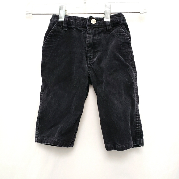 Black Kenneth Cole Reaction Corduroy Pants - Picture 1 of 5